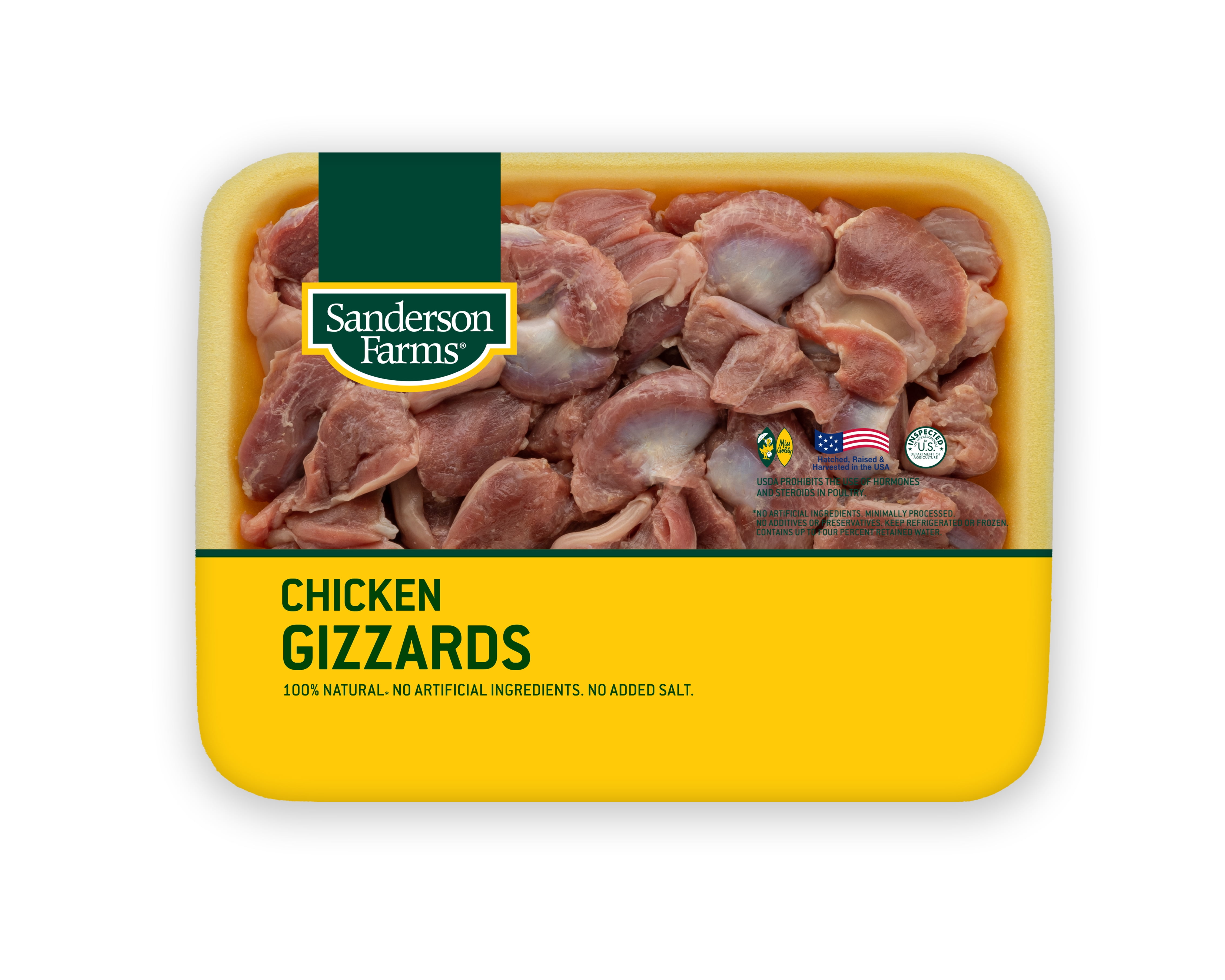 Sanderson Farms Fresh Chicken Gizzards 1.0 1.6 lb