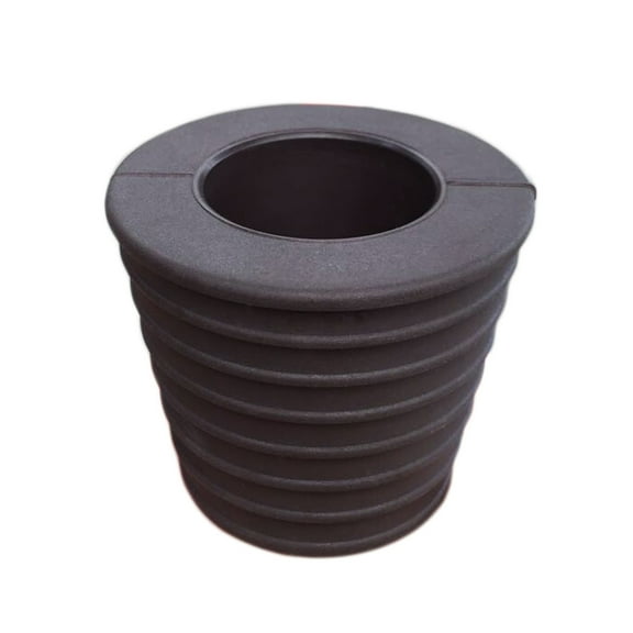 Myard MP UW35-DBR Umbrella Cone Wedge Spacer fits Patio Table Hole Opening or Base 2 to 2.5 Inches, Umbrella Pole Diameter 1-3/8 Inches (35mm, Dark Brown)