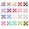 thumbnail image 2 of Heart Rhinestone Stickers Acrylic Crystal Gems Multipurpose Decorative Handheld Clothes Scrapbooking DIY Crafts Necklace Medium Green, 2 of 5