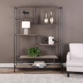 thumbnail image 4 of Uttermost Sherwin Recycled Pine and Iron Bookcase in Aged Black and Natural, 4 of 5
