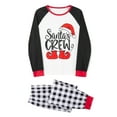 thumbnail image 3 of DuAnyozu Holiday Family Matching Pajamas Christmas Pjs Set Long Sleeve Tops Xmas Pajamas Pant Cute Family Jammies, 3 of 9