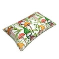thumbnail image 3 of Daiia Mushrooms Gnomes Bedding Waterproof Pillow Protector Zippered Queen – Bed Bug Proof Pillow Encasement-16"x24", 3 of 9