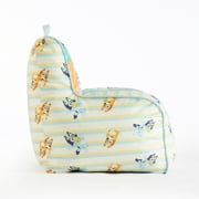 Bluey Square Beanbag Chair Blue, 18 inches
