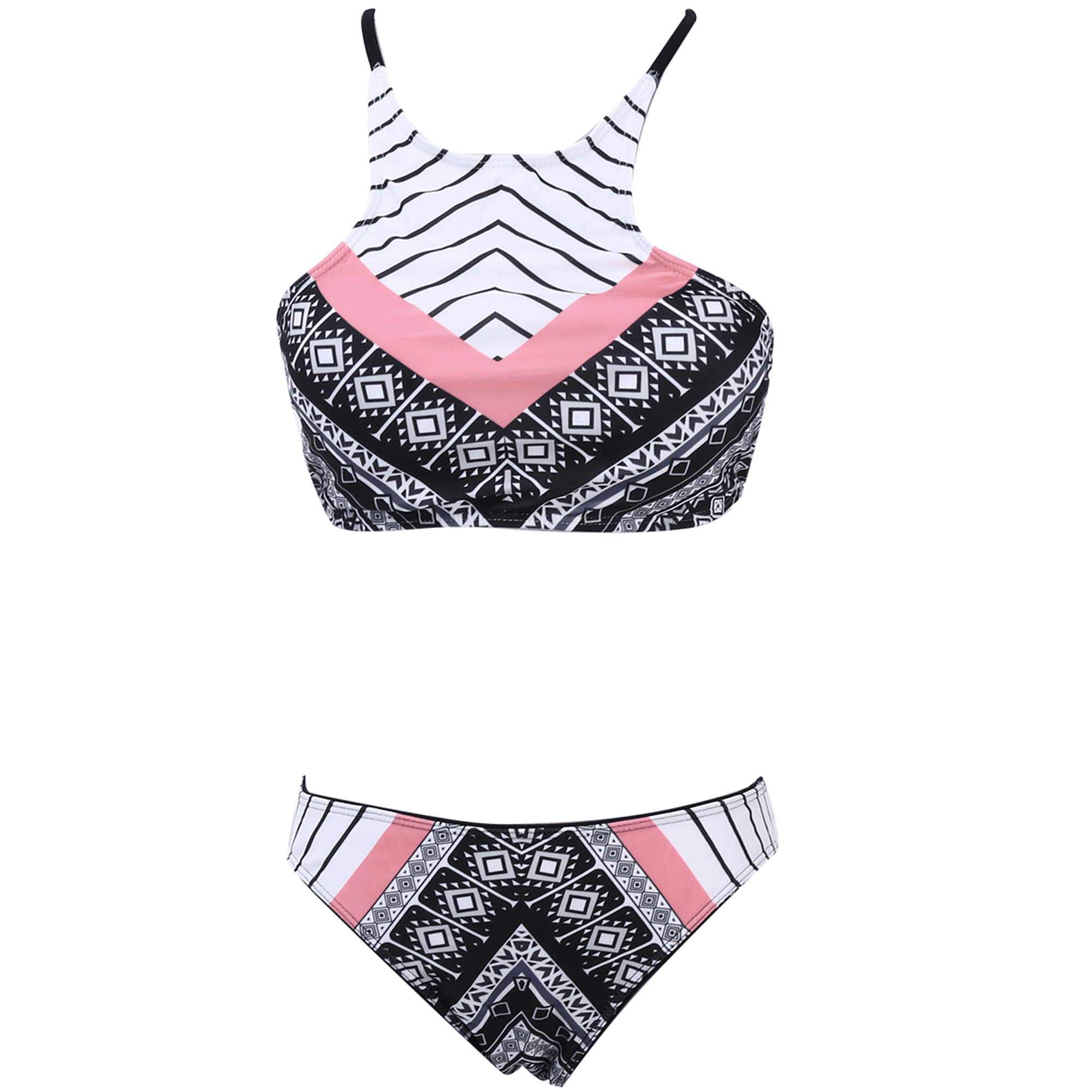 XS/S/M/L/XL Women's PICK A SPOT Top & Bottom Swimwear Swimsuit Bikini Set