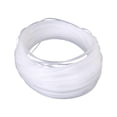 thumbnail image 1 of 100M Plástico Blanco Deshuesado Corsé Vestido de Novia Sombrero Costura Artesanal, 1 of 9