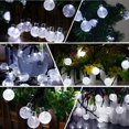thumbnail image 4 of Luces solares para jardín 7m 50 Led 8 modos para interior/exterior (blanco claro). Afortunado Sencillez, 4 of 5