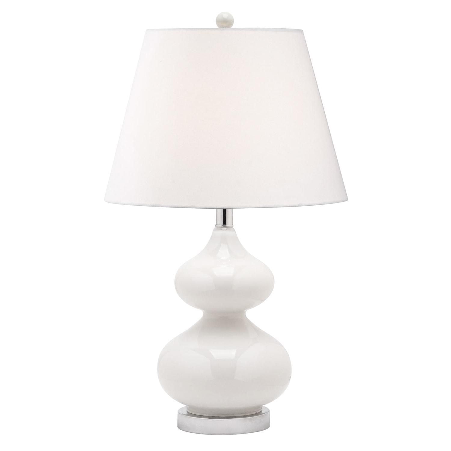 Dainolite 180T-WH White Table Lamp