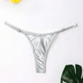 thumbnail image 3 of HCNTES Women's Bikini Bottoms with a Rope Style Strap and Low Rise for a Nautical and Beachy Vibe,L SL1, 3 of 3