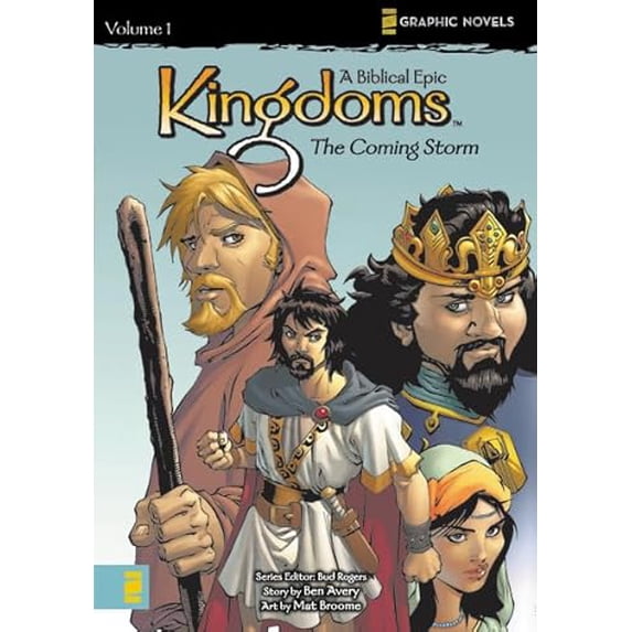 Pre-Owned Kingdoms: A Biblical Epic, Vol. 1 - The Coming Storm, 9780310713531, 0310713536, Paperback,