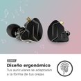 thumbnail image 4 of Audífonos BINDEN ZSN Pro-X Híbridos HiFi, Desmontables negro Binden KZ-ZSNPX-01, 4 of 5