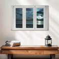 thumbnail image 2 of Elephant Stock Window To Moonlit Beach Wall Art - Nature Canvas Canvas - 24" x 16", 2 of 8