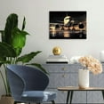 thumbnail image 3 of ARISTURING Airplane Canvas Wall Art Sepia Airplane Picture Painting Vintage Plane Decor for Home Office Living Room 16x12inch, 3 of 6
