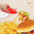 thumbnail image 1 of Fake Squirt Mustard and Ketchup Bottle, Fake Mustard Bottle, Phoney, 1 of 7