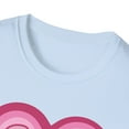 thumbnail image 4 of Love Heart, Gildan Unisex Softstyle T-Shirt, Retro Heart Graphic Tee, S-3XL, 4 of 6
