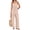 Apricot, variant on Womens 2 Piece Summer Sets, Casual Sleeveless Top and Wide Leg Pants Set, Loose Loungewear, Vacation Travel Outfits Orange Medium