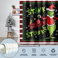 thumbnail image 4 of Christmas Decorations Shower Curtain Waterproof Bathroom Decor with 12PCS Hooks,72"x 72", 4 of 7