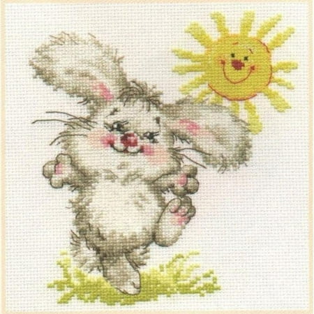 UPC: 4610009340975 | The Sunniest Day! 0-90 Counted Cross-Stitch Kit