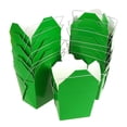 thumbnail image 1 of Take Out Boxes with Wire Handle, 3-1/4-Inch, 12-Piece, Green, 1 of 1