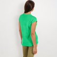 thumbnail image 6 of Women's Sleeveless Knit Top With Seam Front Detail- Large, Green, 6 of 6