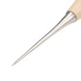 thumbnail image 3 of Uxcell Leather Sewing Awl Drill Awl Pin Punching Hole Maker  Wooden Silver Tone, 3 of 5