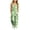 Green, variant on OGLCCG Girls Wide Leg Jumpsuit Kids Casual Sleeveless Romper Floral Printed Adjustable Spaghetti Strap Overalls with Pockets 5-14 Years