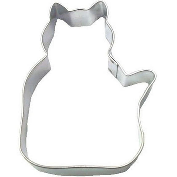 Curious Cat Cookie Cutter 3.5 in