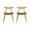 Gary-b, variant on Aukfa Mid-Century Modern Dining Chairs Set of 4, Solid Oak Wood Side Chair for Kitchen, Dining Room, Walnut