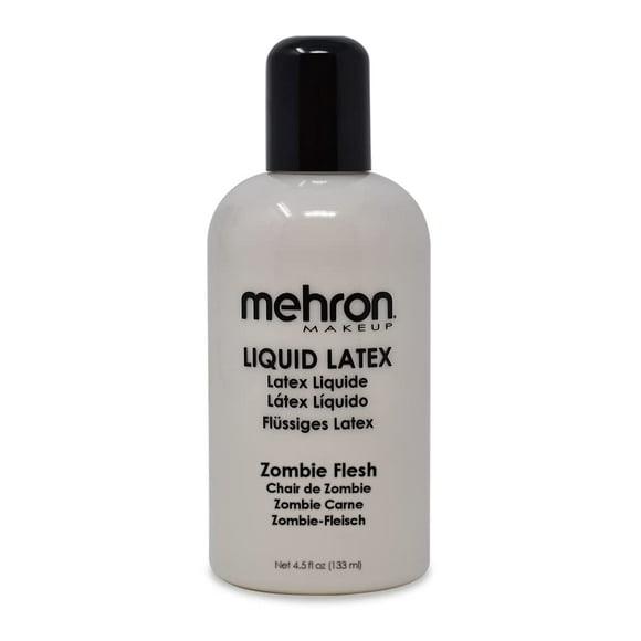 Mehron Makeup Liquid Latex (4.5 oz) (Zombie Flesh)