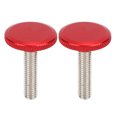thumbnail image 1 of Tornillos largos fijos de aleación de aluminio de 2,5 cm para disparar clips de mochila correas de hombro de seguridadRojo, 1 of 8