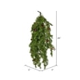 thumbnail image 2 of Vickerman 28"Artificial  Cypress Hanging Bush., 2 of 2