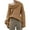 Camel, variant on Fall Winter Womens Top Oversized Batwing Boat Neck Knit Casual Pullover Off Shoulder Sweater