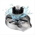 thumbnail image 1 of Metal Glass Rinser for Kitchen Sink 360° Rotary Cup with Brush B, 1 of 4
