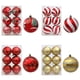 thumbnail image 5 of Bolas de Navidad Bolas de Navidad 6 Piezas 6cm Aniversarios Cumpleaños Decoraciones Navideñas Fiestas de Luz Plástico Bodas 8CM, 5 of 5