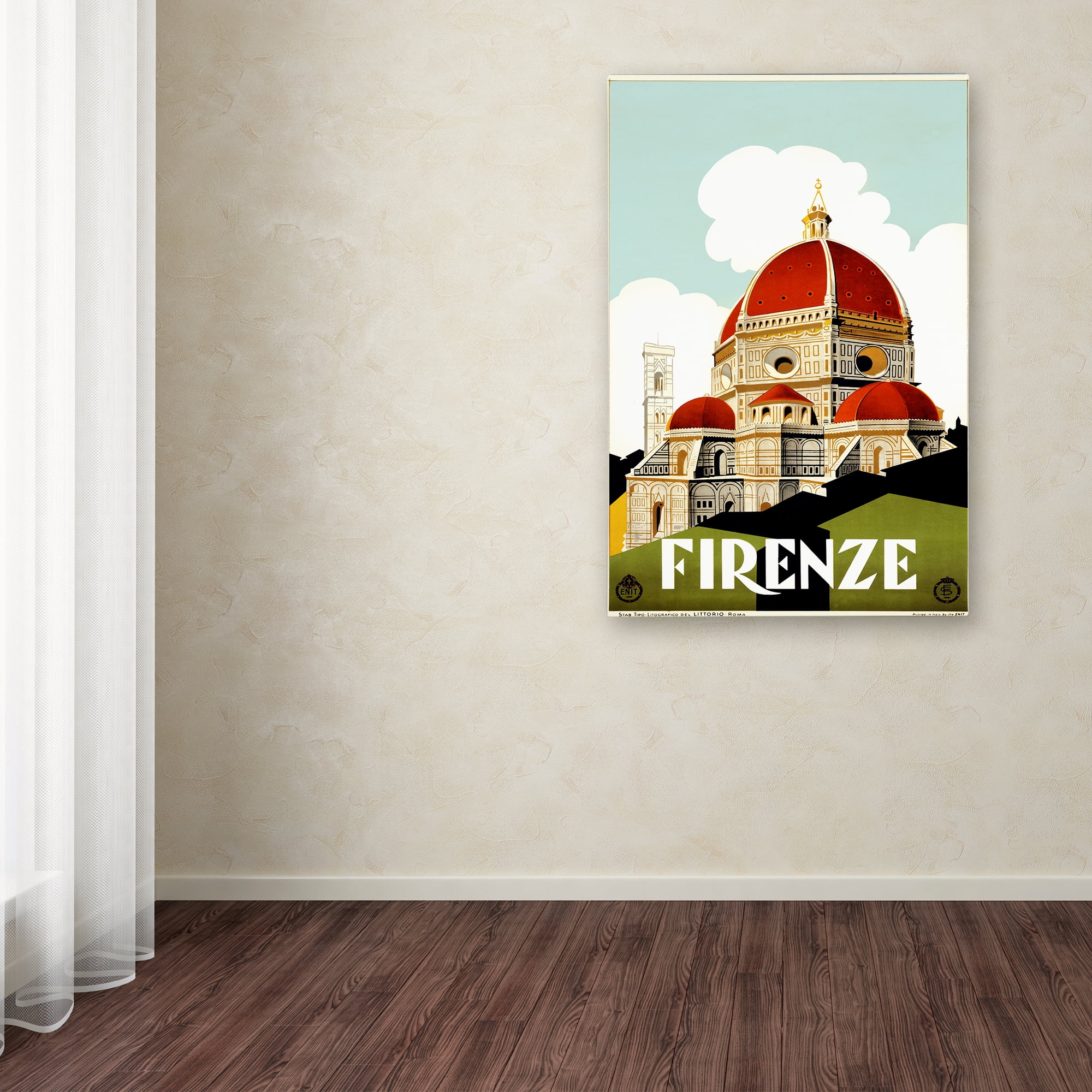 Trademark Fine Art 'Travel 2' Canvas Art by Vintage Lavoie