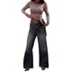thumbnail image 3 of Camisetas de Larga con Cuello Redondo para Mujer, Estilo Casual y Ajustado, de Color Liso. Ropa Básica de Otoño. Rosa M, 3 of 7