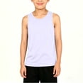 thumbnail image 4 of Camiseta sin Mangas para Niño Grande - Camisetas sin Mangas para Niños para Entrenamiento Casual de Verano, Correr, Cuello Redondo, Camisetas Interiores de Verano, Blanco, 3 Años, 4 of 8