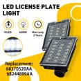 thumbnail image 3 of Kit lámpara LED para matrícula 2 uds. 6000K apto Durango 14-21 Citadel Rallye color blanco, 3 of 9