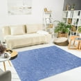 thumbnail image 4 of Noahas Soft Fluffy Area Rug Modern Shaggy Bedroom Rugs for Kids Room Nursery Rug Floor Carpets, 5'x 8',Sky Bule, 4 of 8