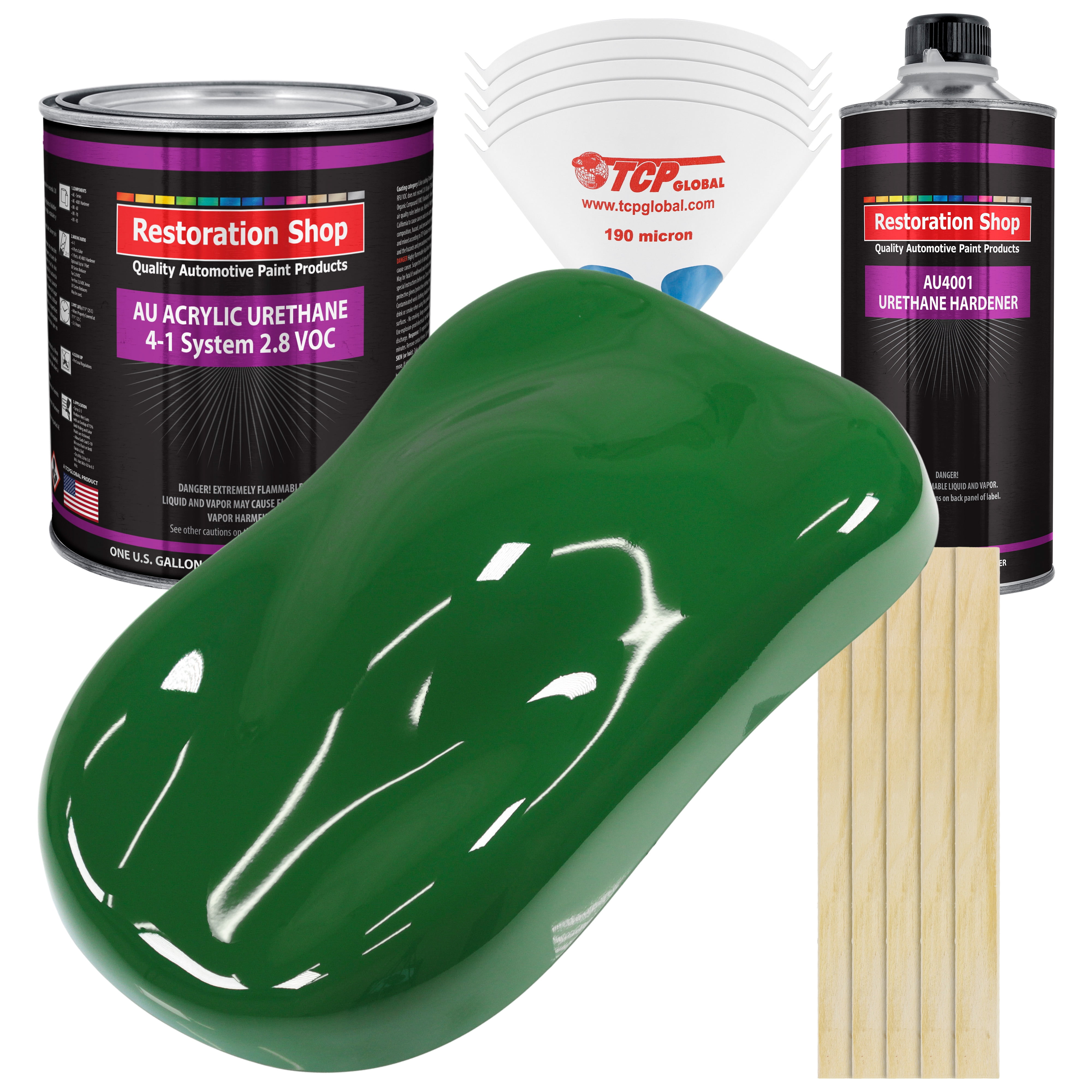 Restoration Shop Emerald Green Acrylic Urethane Auto Paint Restoration Shop Emerald Green Acrylic Urethane Auto Paint