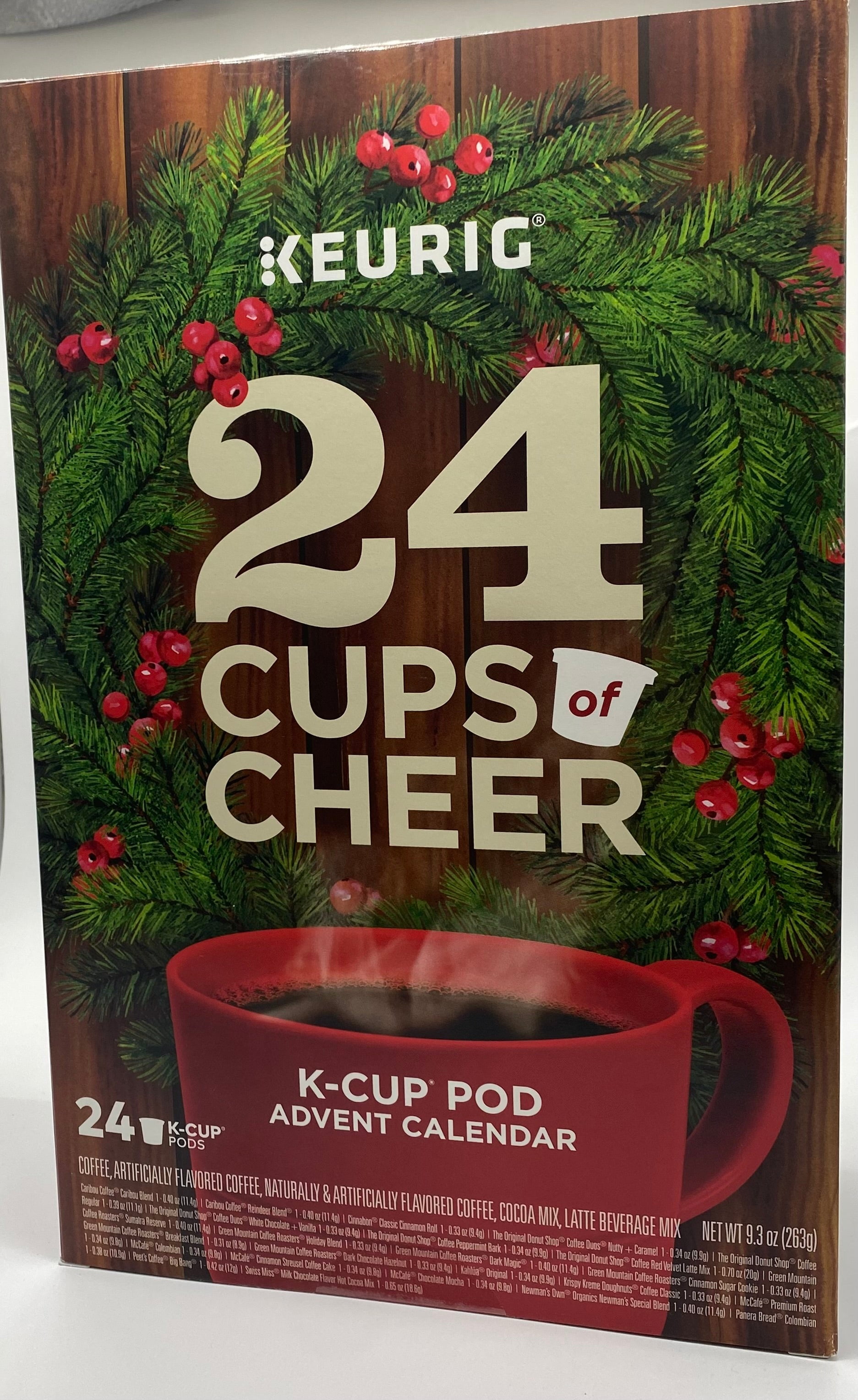 Green Mountain 24Ct KCup ADVENT CALENDAR 2022 - Walmart.com