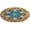 style-1, variant on Kaleidoscope Mandala Colorful Floral Boho Round Rugs -Washable Non-Slip Small Round Area Rug Throw Soft Circle Rugs for Bedroom, Modern Print Indoor Carpet for Entryway Sofa Living Room