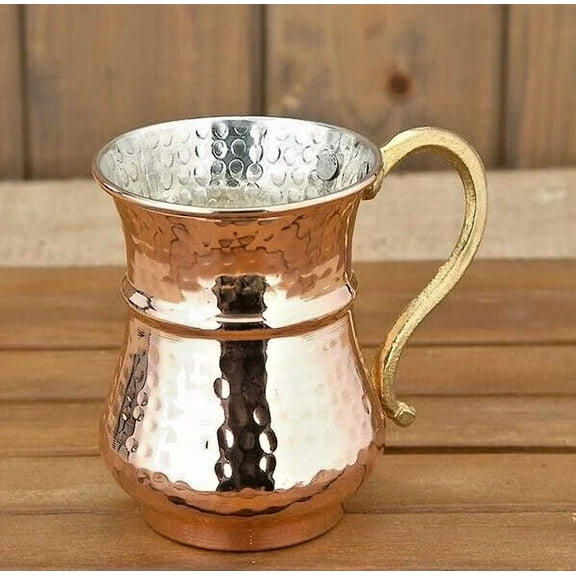 Copper Handmade Mug Cup Masrapa Tankard Moscow Mule Wine Coffee Turkish