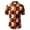 0#-Coffee478, variant on Kiijoy Toddler Boys Hippie Style Short Sleeve Shirt Summer Casual Beach Button Up Shirt Top