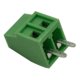 thumbnail image 2 of Conector de bloque de terminales de tornillo PCB universal de paso de 2,54 mm 2 pines / 50 piezas CACAGOO 50 pcs, 2 of 7