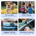 thumbnail image 5 of GOSCHE Airtag Holder 4 Pack Apple Airtag Keychain Waterproof Airtag Case for Dog Collar Kids Bag Luggage 4 Colors, 5 of 7
