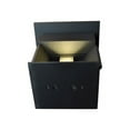 thumbnail image 6 of ET2 Lighting - LED Wall Sconce - Alumilux Cube-6W 2 LED Outdoor Wall Mount in, 6 of 10