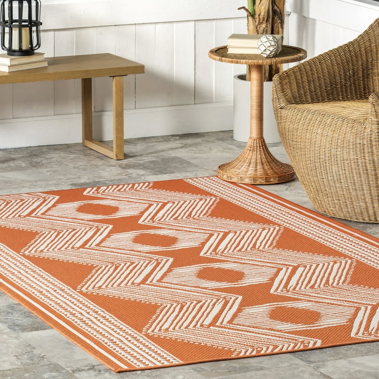  nuLOOM Ranya Tribal Indoor/Outdoor Area Rug, 5x8