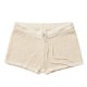 thumbnail image 5 of Conjunto de dos piezas de manga larga y pantalones cortos de color liso para mujer, ropa informal de algodón para estar por casa - S-XXXL, 5 of 7