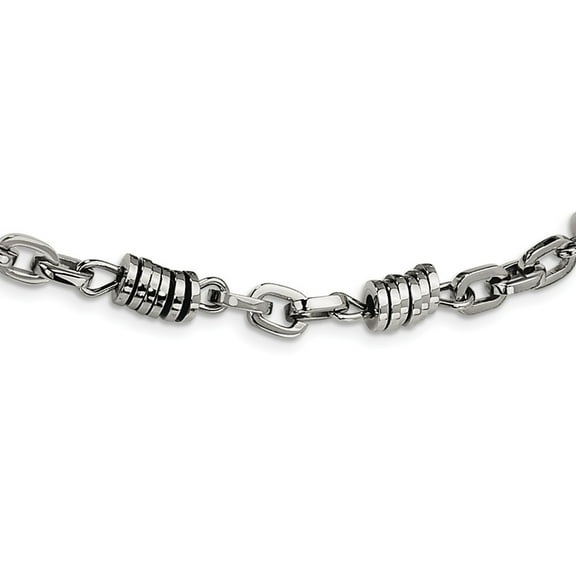 Stainless Steel Polished 20in Necklace; 20 inch; Lobster (Fancy) Clasp; for Adults and Teens; for Women and Men