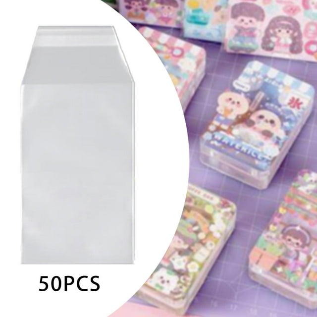 BELOVING 50 Pieces PSA Graded Card Sleeves Clear Cards Protection PSA Protection Film